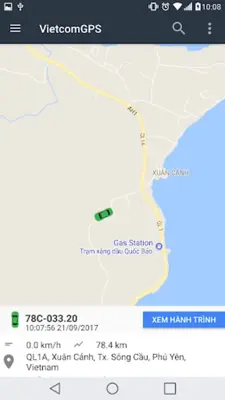 Vietcom GPS android App screenshot 1
